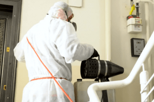 fumigating