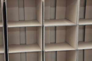 cardboard boxes