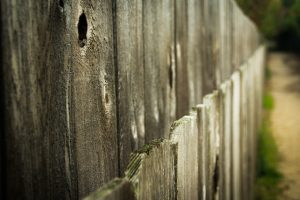 fence hole