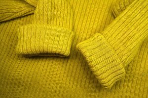 sweater with moth holes